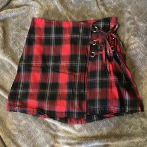 Plaid Skirt